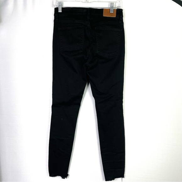 Madewell 9” Raw Hem Ankle Skinny Jeans - Picture 4 of 6